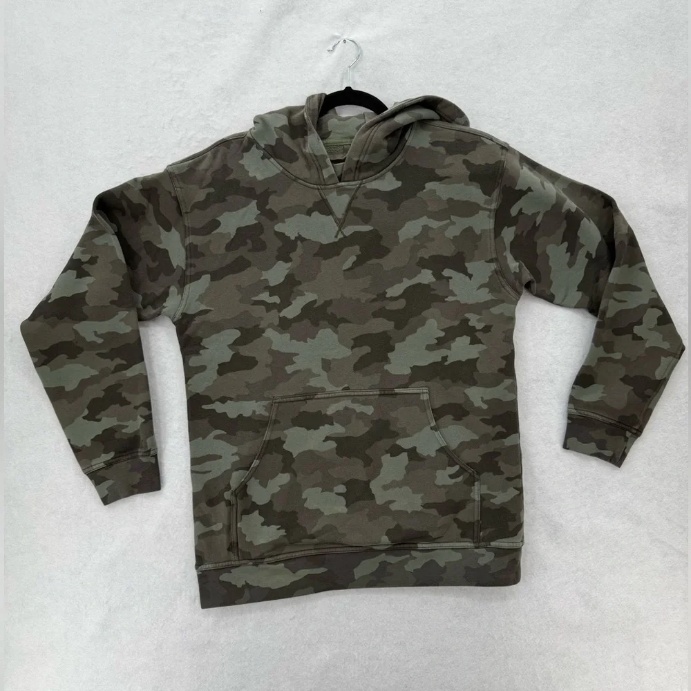 Lululemon All Yours Hoodie *Fleece Heritage 365‎ Camo Green Twill Multi Size 8